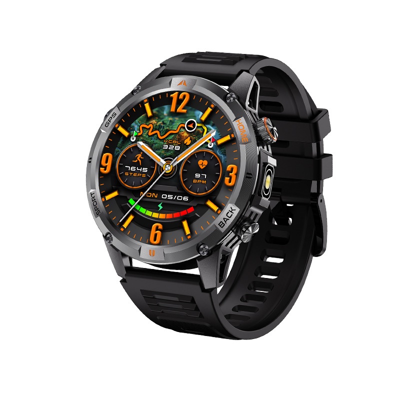 T-REX 3 PRO GPS-Smartwatch mit 1,46"-AMOLED-Display und Bluetooth-Anruffunktion