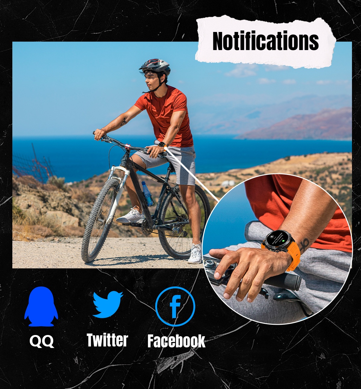 T-REX 3 PRO GPS-Smartwatch mit 1,46"-AMOLED-Display und Bluetooth-Anruffunktion