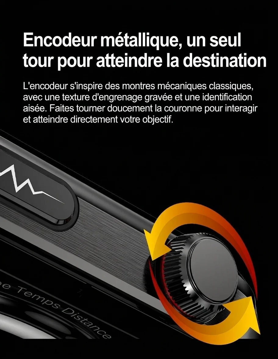 Montre connectée TK16 avec écran AMOLED carré, ECG et appels Bluetooth