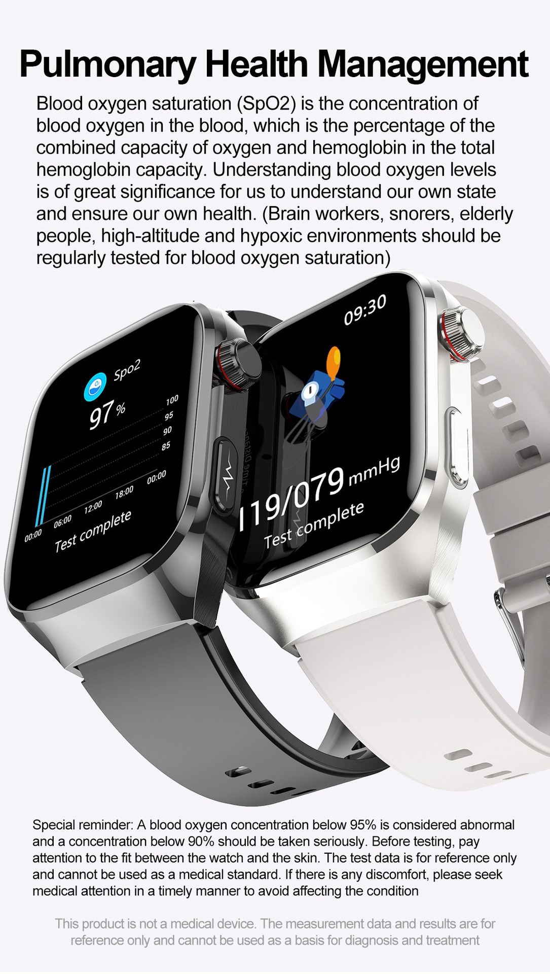TK16 Smart Watch with Square AMOLED Display, ECG & Bluetooth Calling