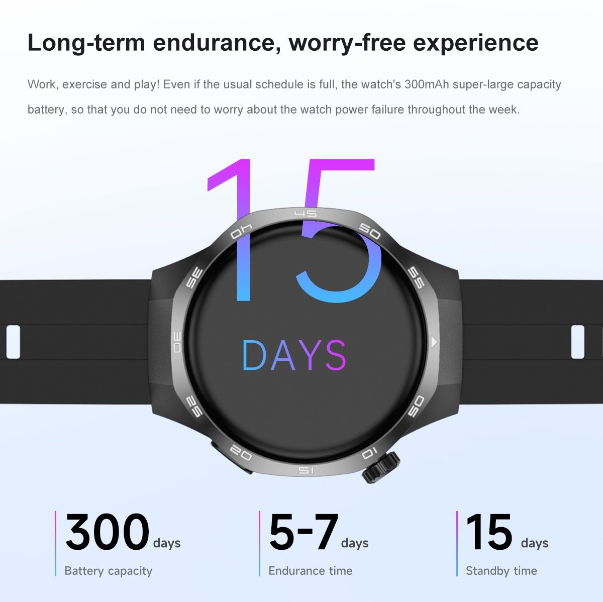 GT5 Pro Smart Watch with 1.53" Round HD Display & Bluetooth Calling