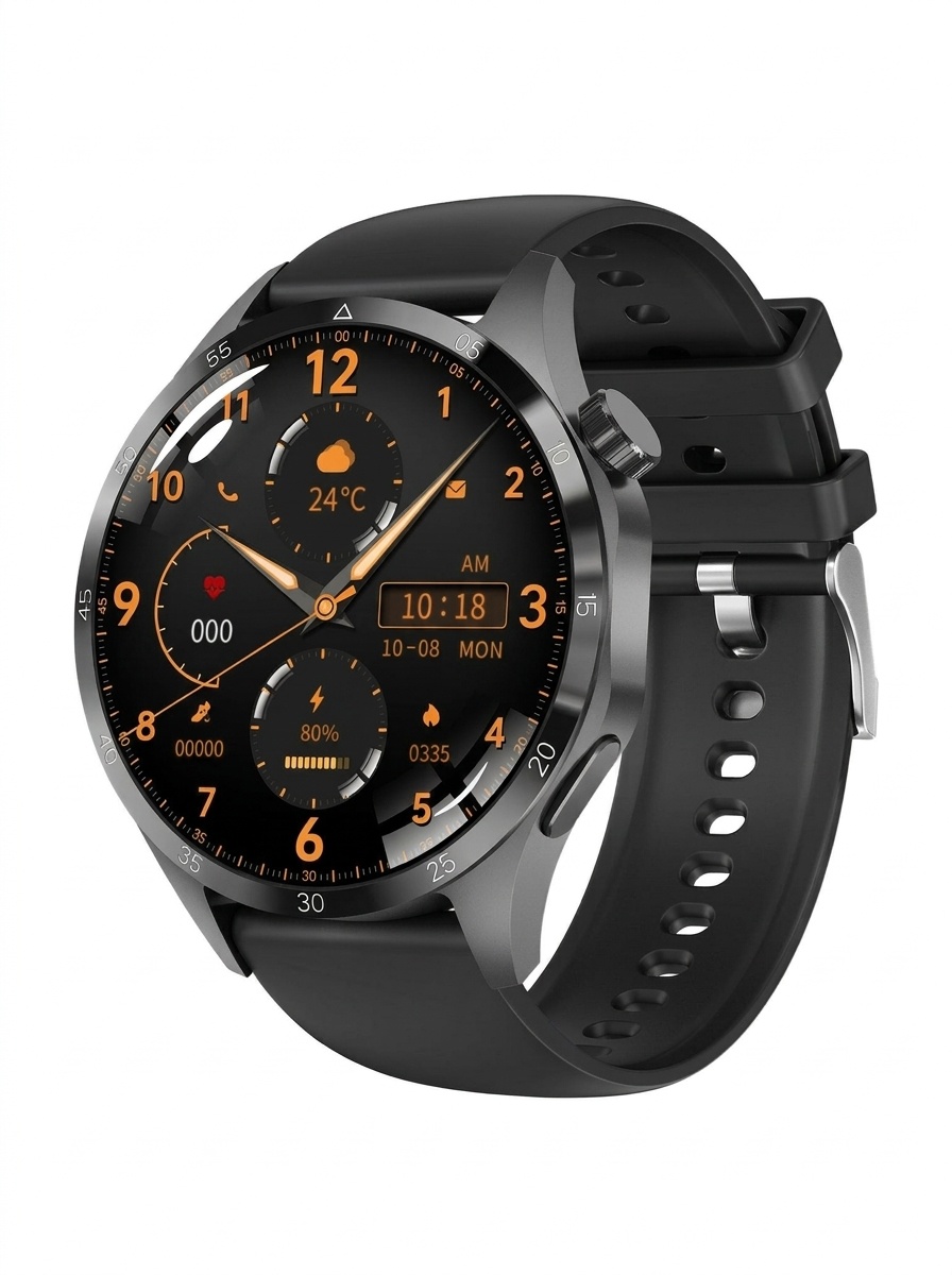 GT4 PRO+ Smartwatch mit AMOLED-Display, GPS, NFC und Bluetooth-Anruffunktion