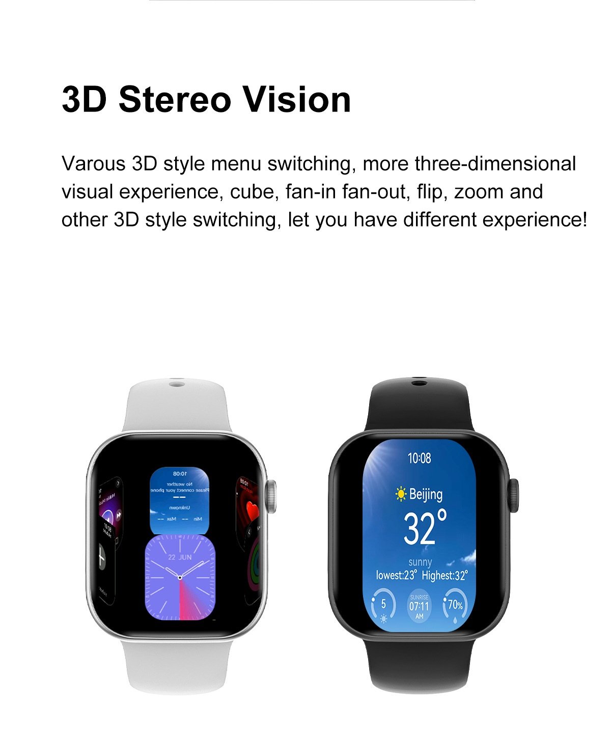 DT Watch 10 Smart Watch with 1.96" AMOLED Display, 16GB & Bluetooth Call