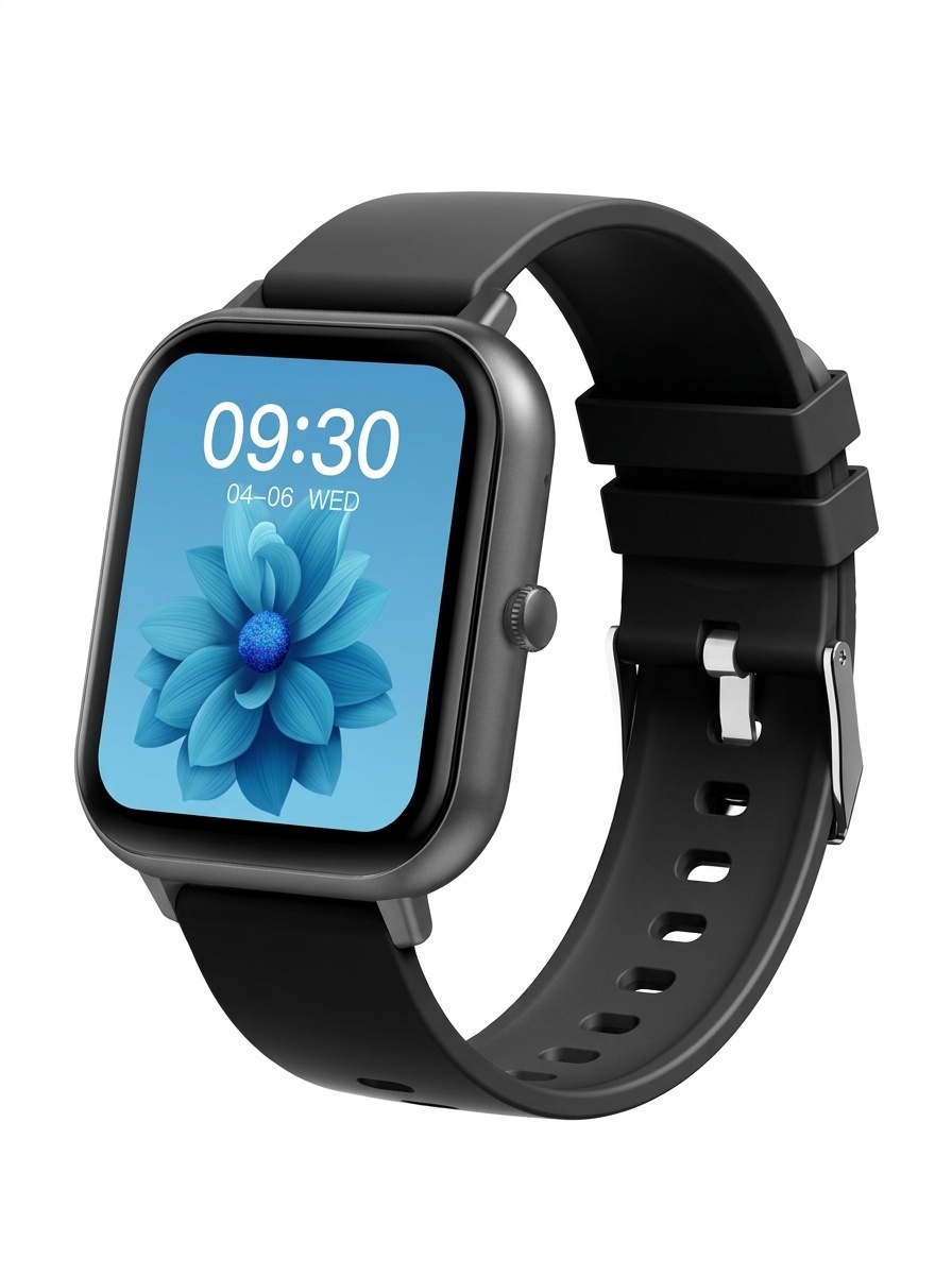 Smart Watch for Men and Women with Square Screen & Bluetooth Calling