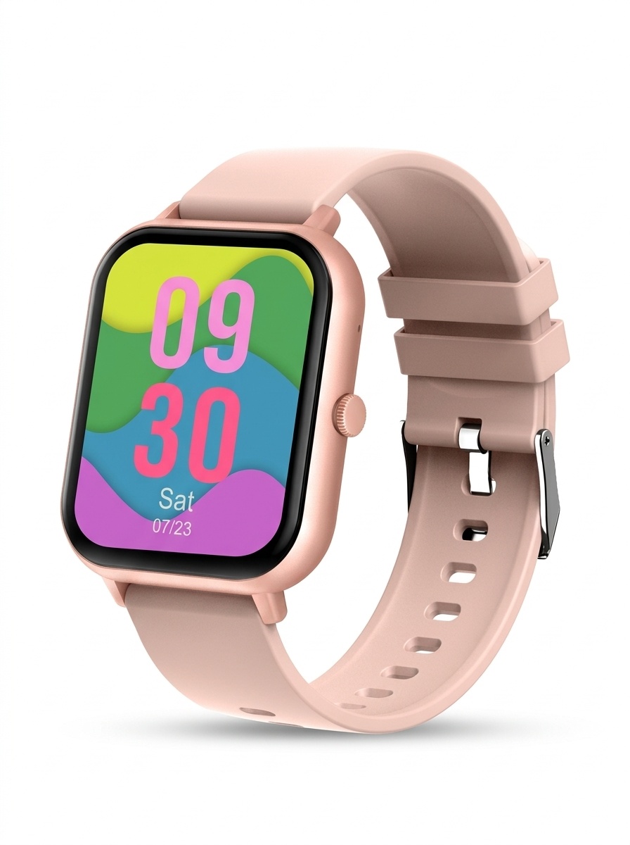 Smart Watch for Men and Women with Square Screen & Bluetooth Calling