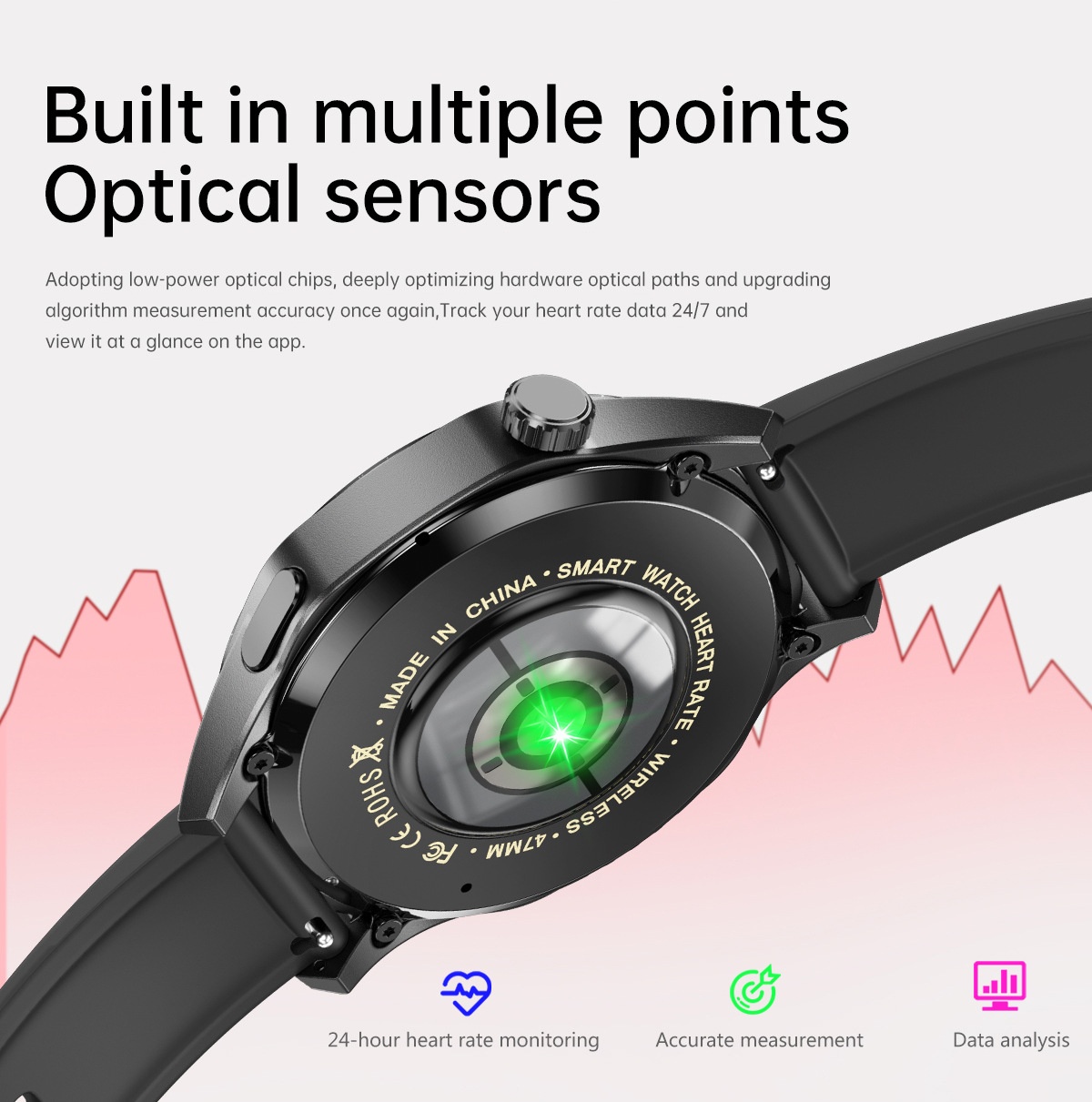 GT5 PRO Smart Watch with Round Display, Bluetooth Calling & Fitness Tracker