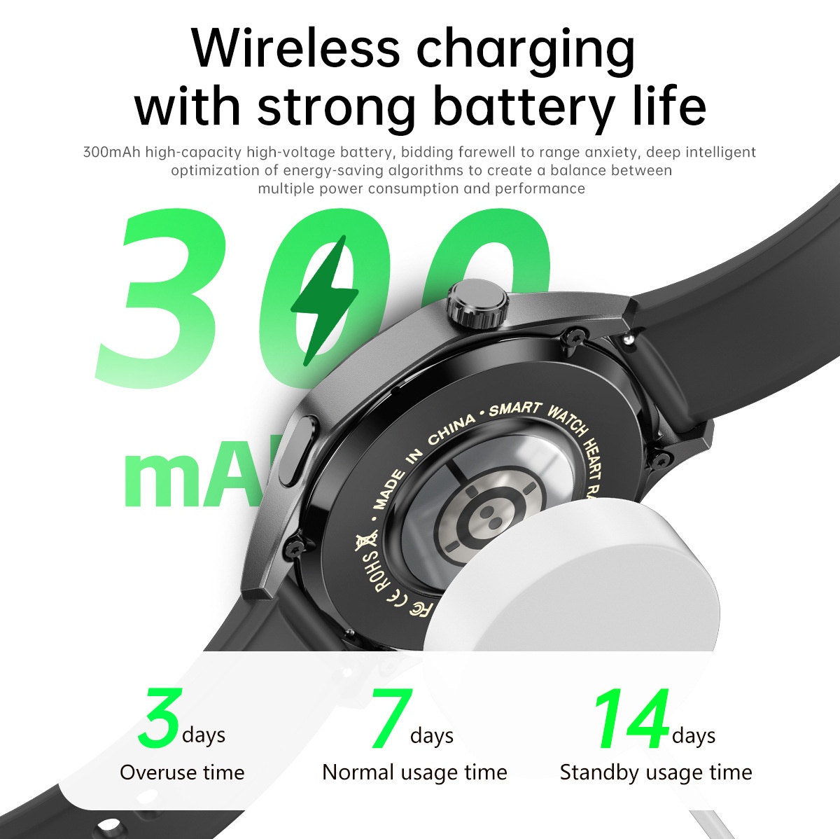 GT5 PRO Smart Watch with Round Display, Bluetooth Calling & Fitness Tracker