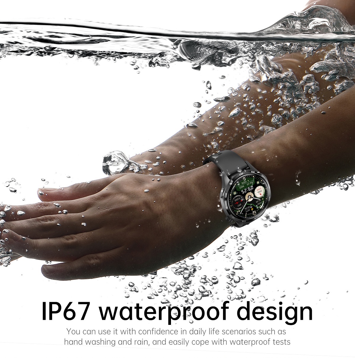 GT5 PRO Smart Watch with Round Display, Bluetooth Calling & Fitness Tracker