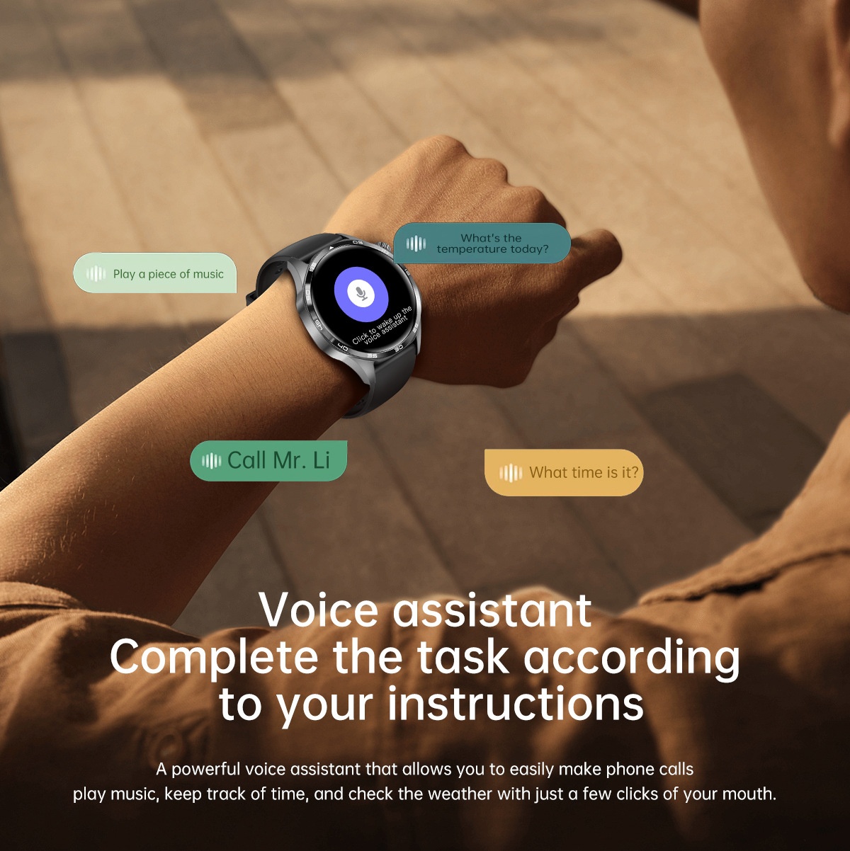 GT5 PRO Smart Watch with Round Display, Bluetooth Calling & Fitness Tracker