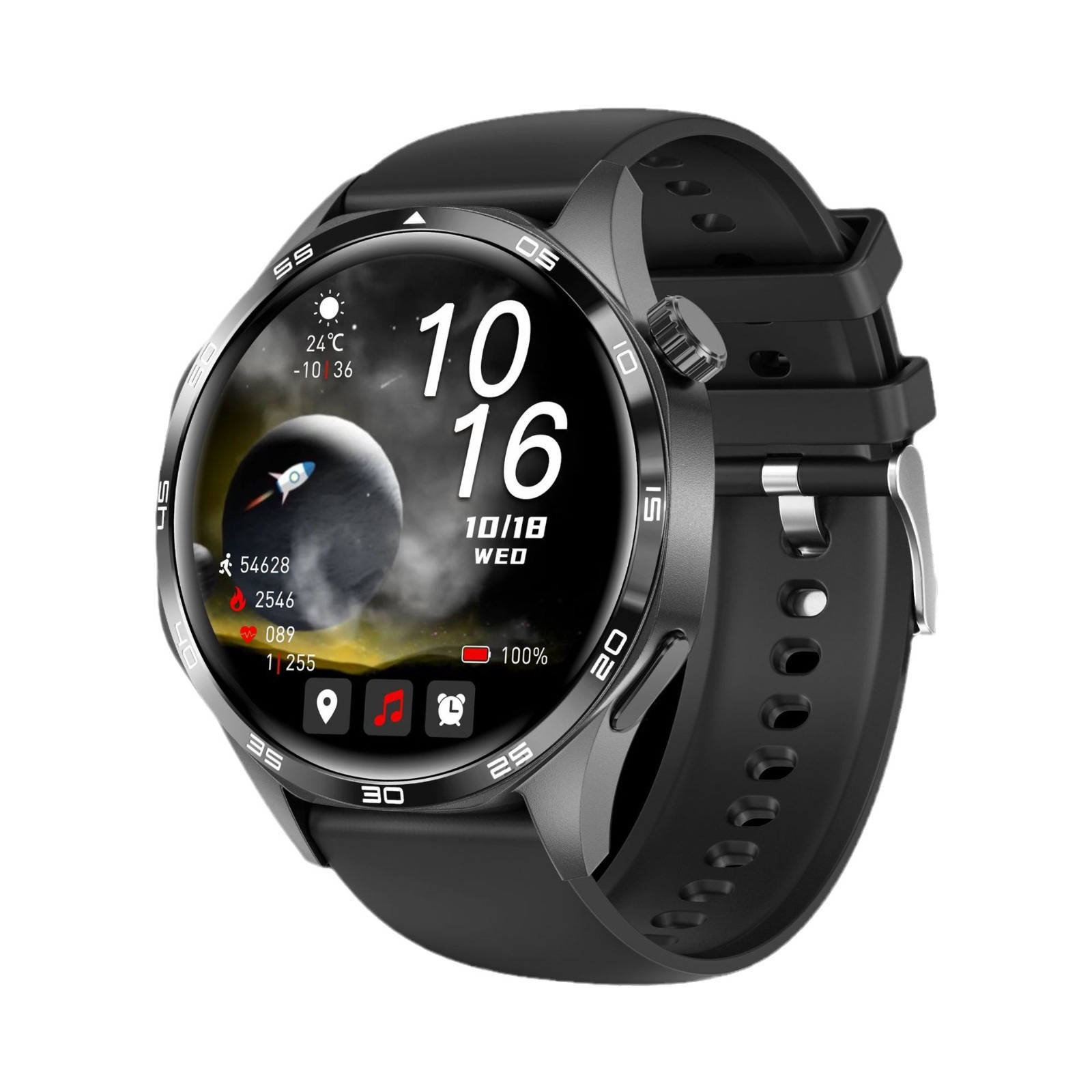 GT5 PRO Smart Watch with Round Display, Bluetooth Calling & Fitness Tracker