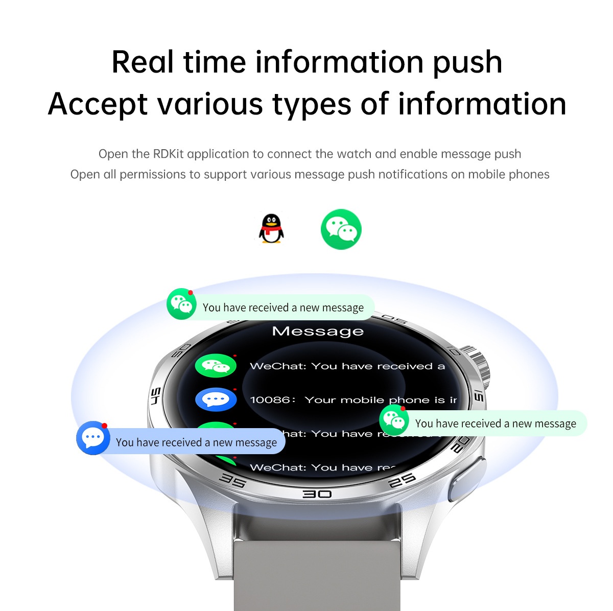 GT5 PRO Smart Watch with Round Display, Bluetooth Calling & Fitness Tracker