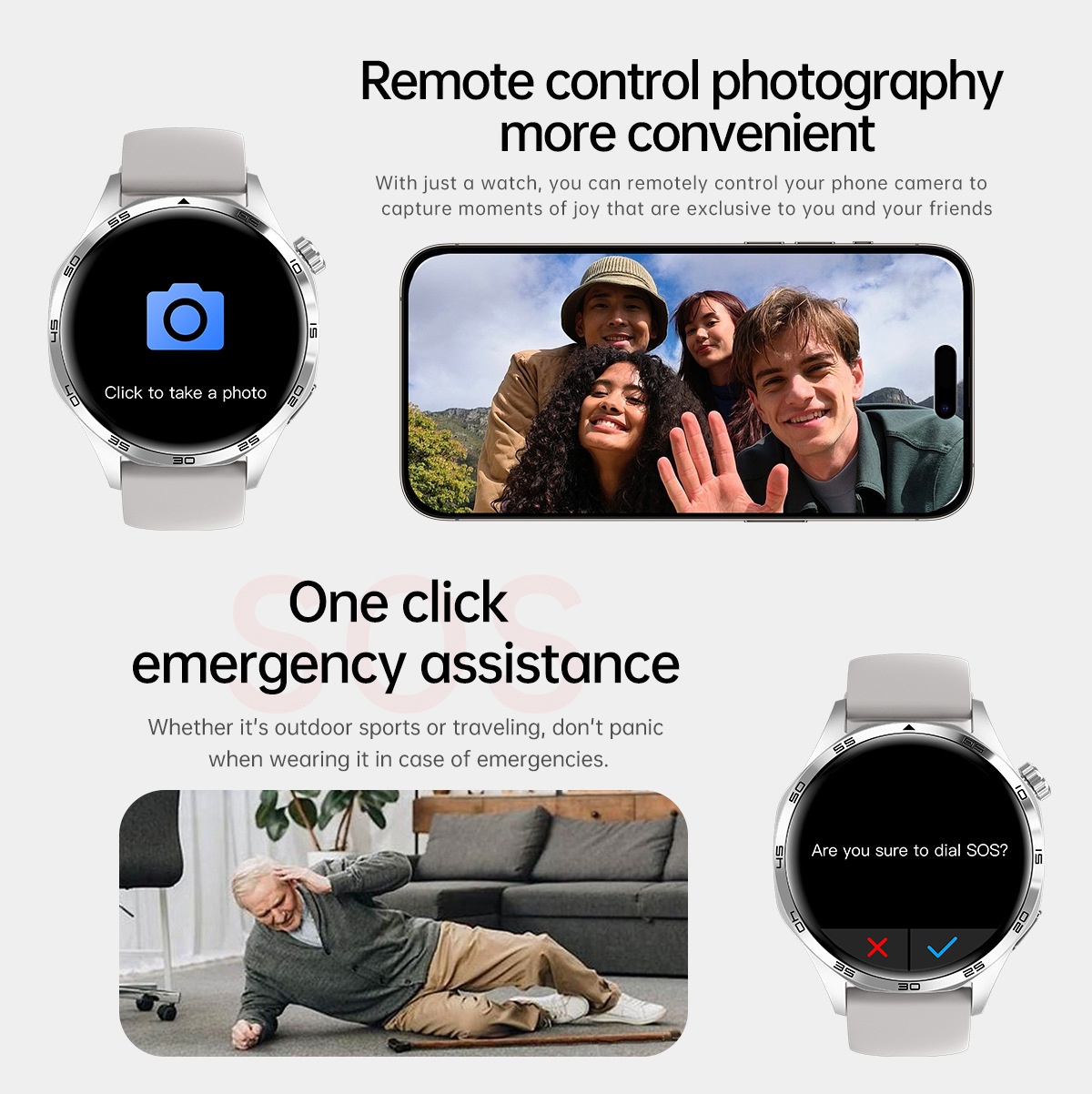 GT5 PRO Smart Watch with Round Display, Bluetooth Calling & Fitness Tracker