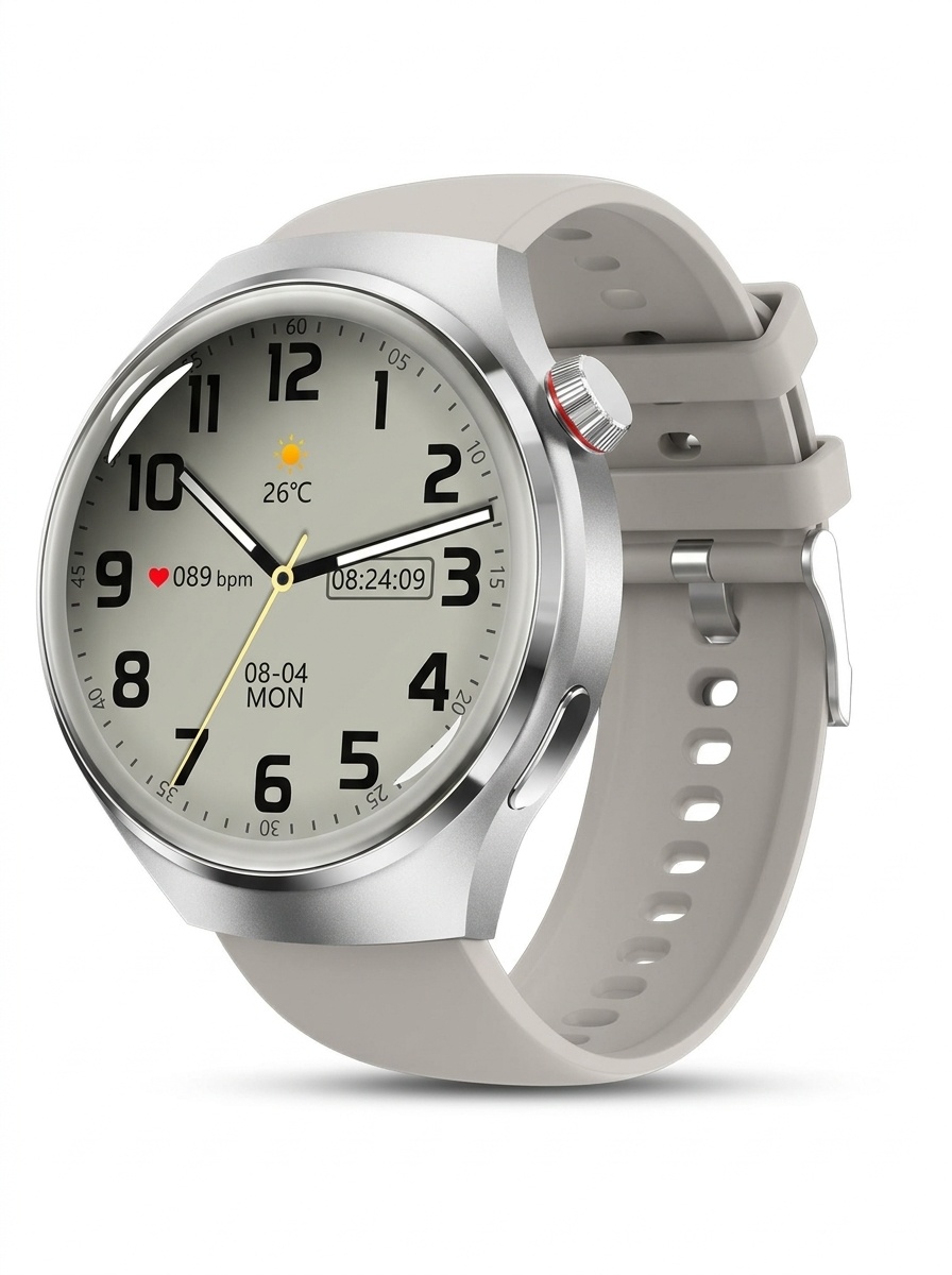 GT4 PRO Smart Watch with 1.6" HD Screen, NFC, GPS & Bluetooth Calling