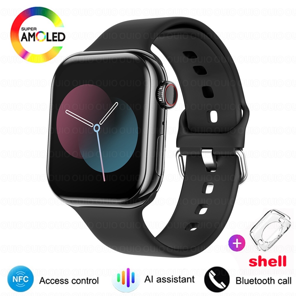 IW10 Smart Watch with Square AMOLED Display & Bluetooth Calling