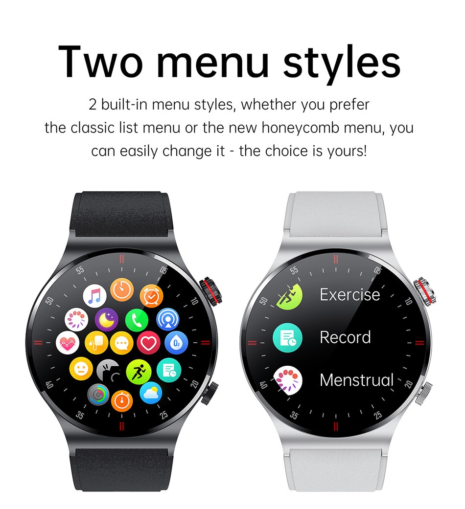 Smart Watch with Round HD Display, Bluetooth Calling & Health Tracker