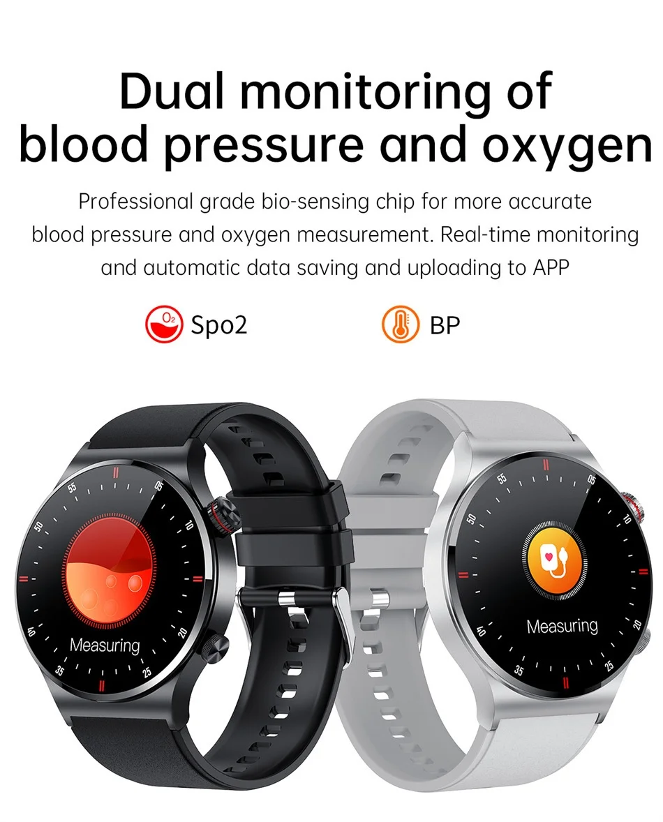 Smart Watch with Round HD Display, Bluetooth Calling & Health Tracker
