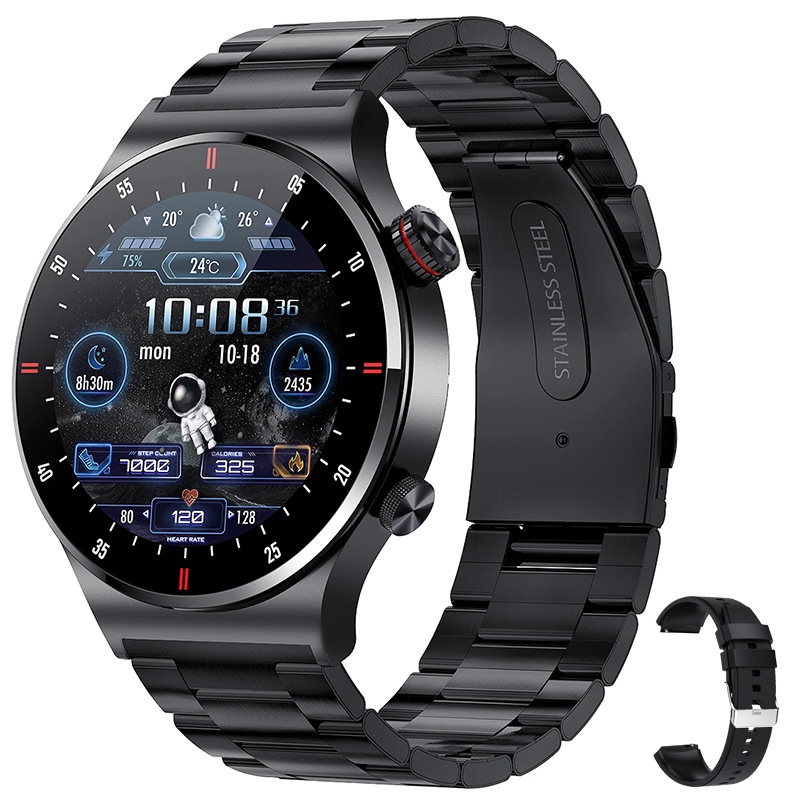 Smart Watch with Round HD Display, Bluetooth Calling & Health Tracker