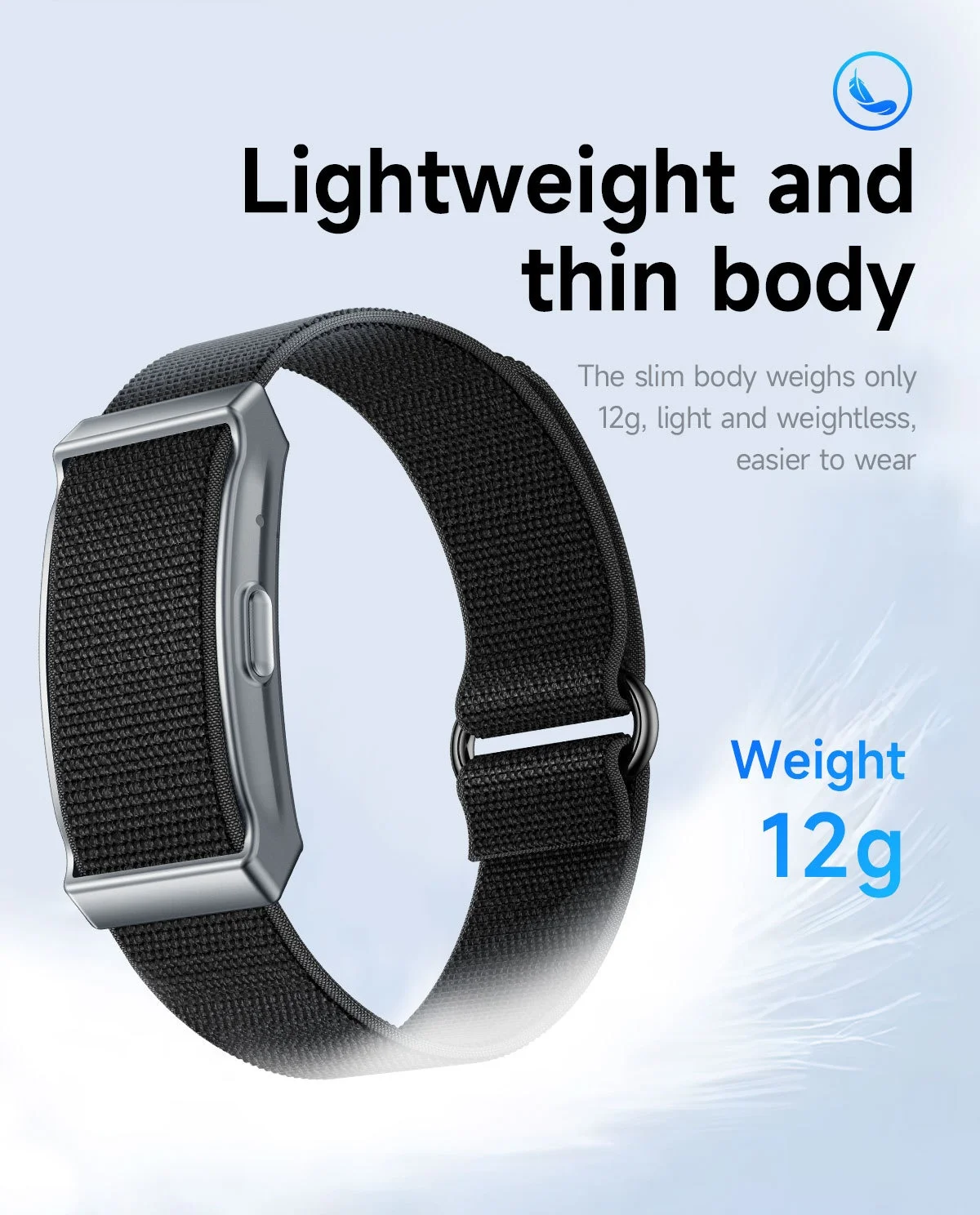 G69 Screenless Smart Band Fitness Tracker with 40-Day Battery Life