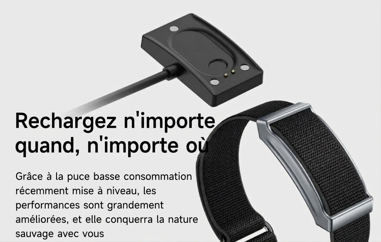 Bracelet connecté G69 sans écran, traqueur d'activité physique avec une autonomie de 40 jours