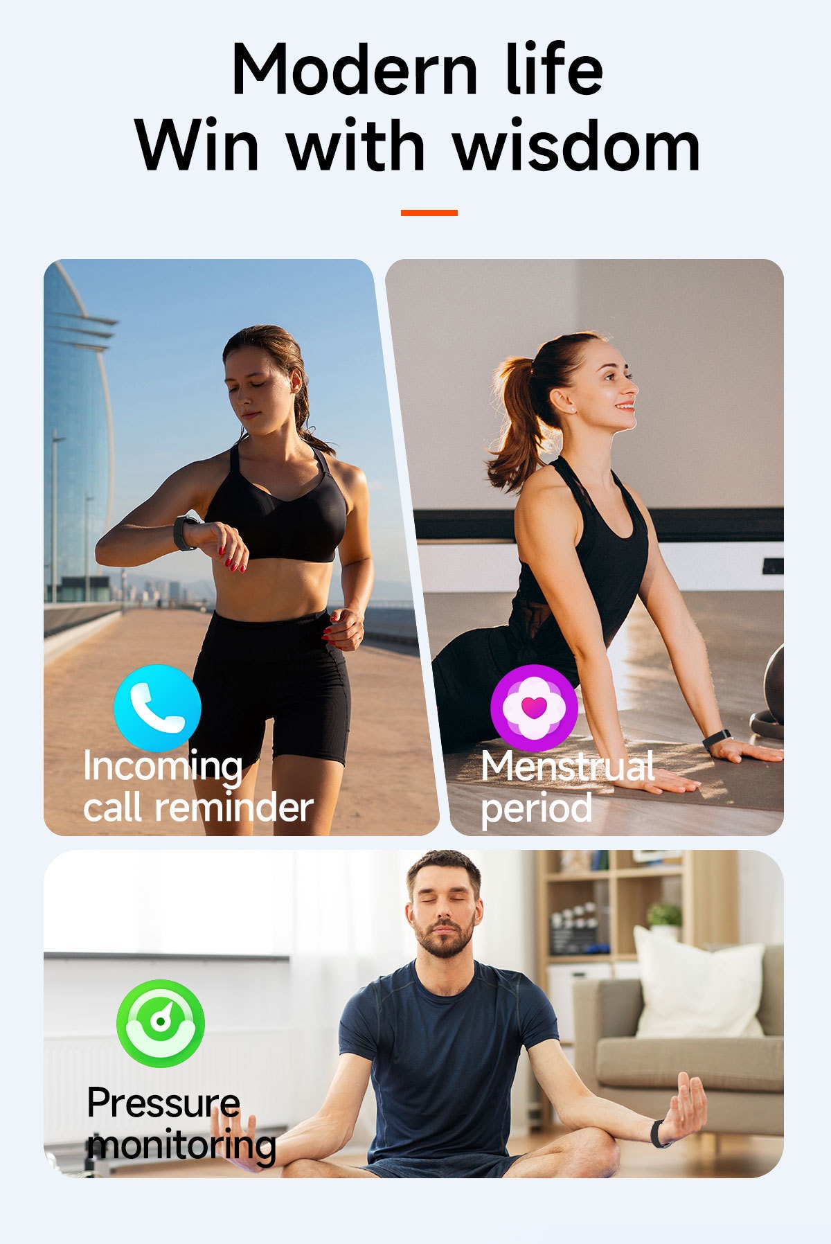 G69 Screenless Smart Band Fitness Tracker with 40-Day Battery Life