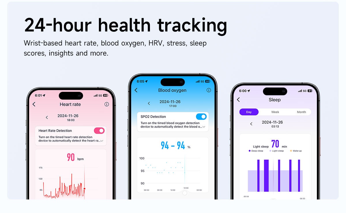 G69 Screenless Smart Band Fitness Tracker with 40-Day Battery Life