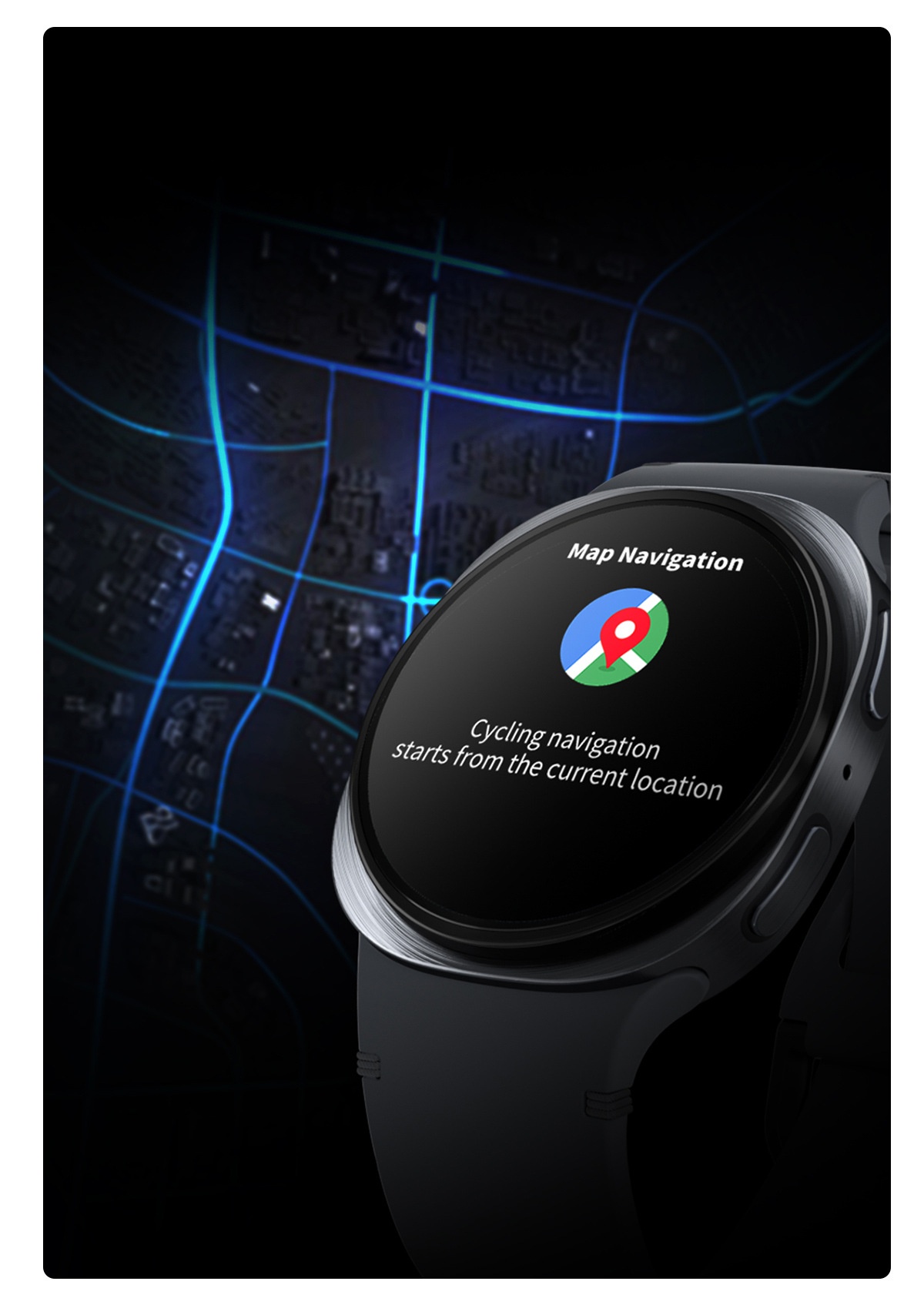 HD8 Smart Watch 8 with Round AMOLED Display & Bluetooth Calling