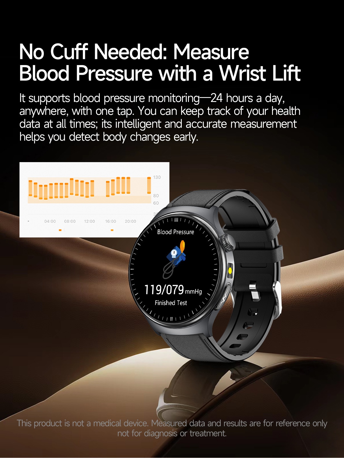 TK27 Smart Watch with Round AMOLED Display, ECG, SpO2 & Bluetooth Call