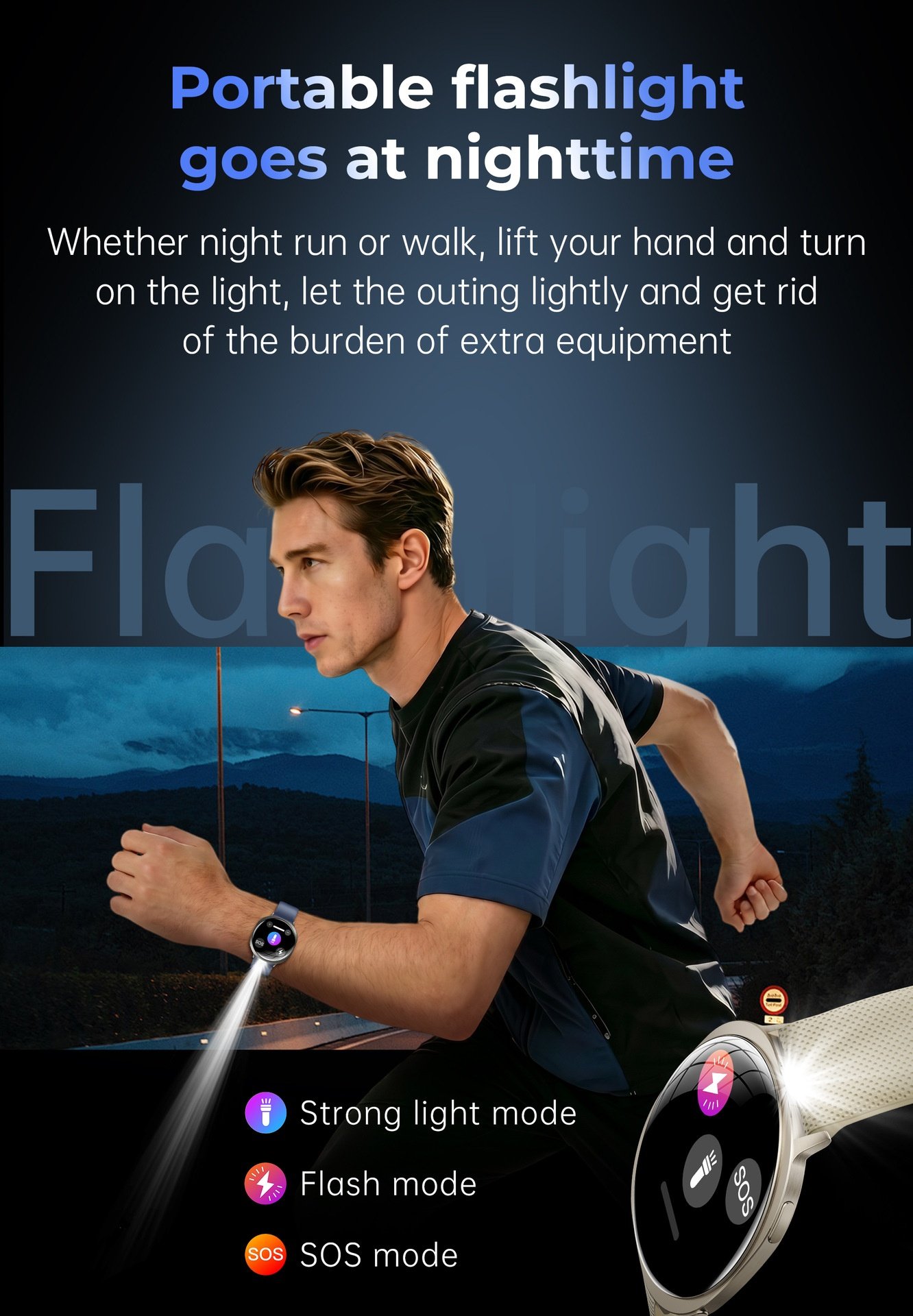M301 Ultra-Thin Smart Watch with Curved AMOLED Screen & Fitness Tracker