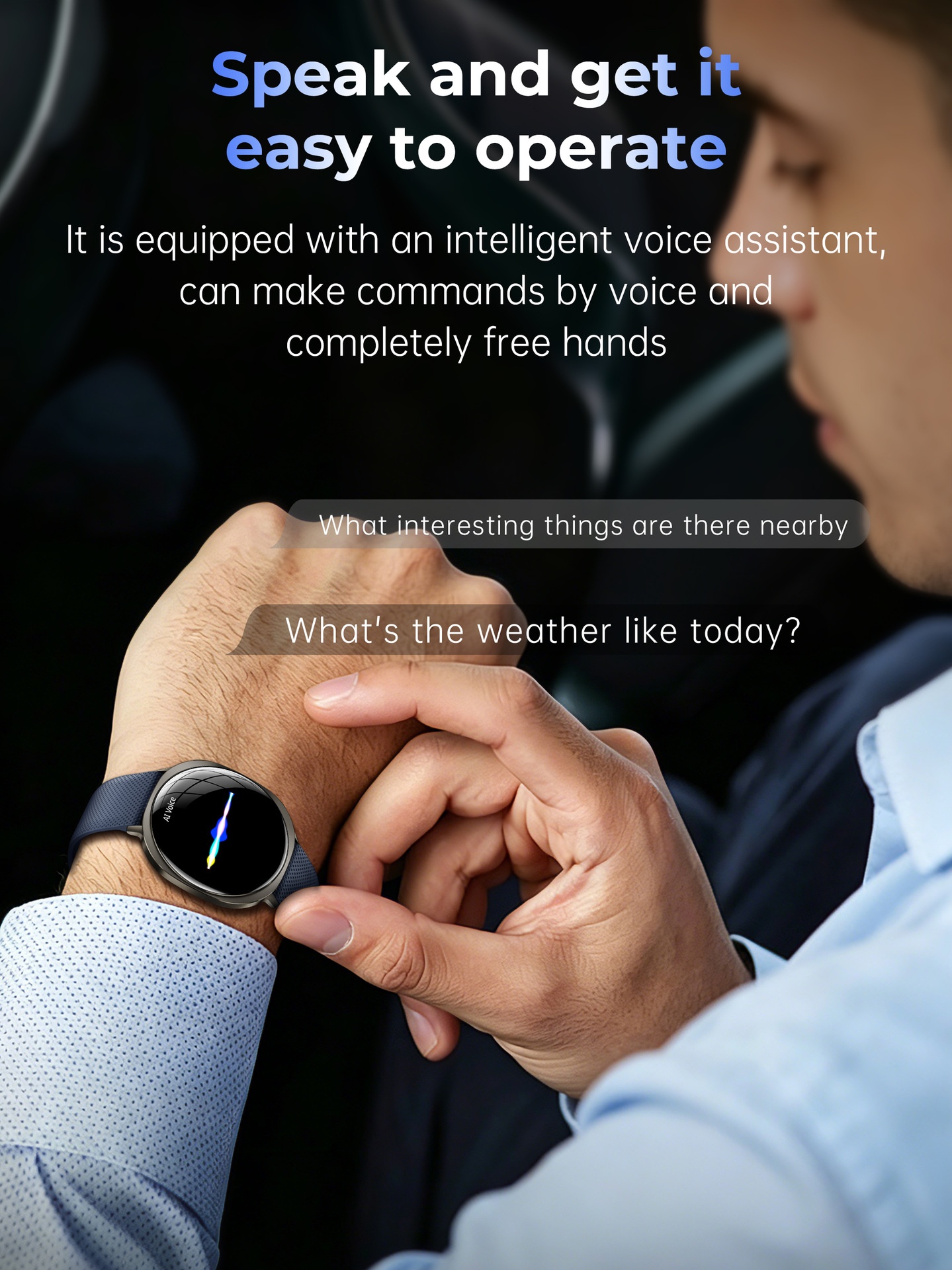 M301 Ultra-Thin Smart Watch with Curved AMOLED Screen & Fitness Tracker