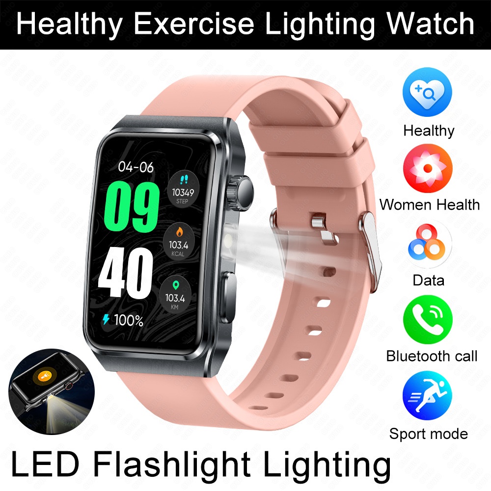TK73 Smart Watch with Rectangular Screen & Bluetooth Calling