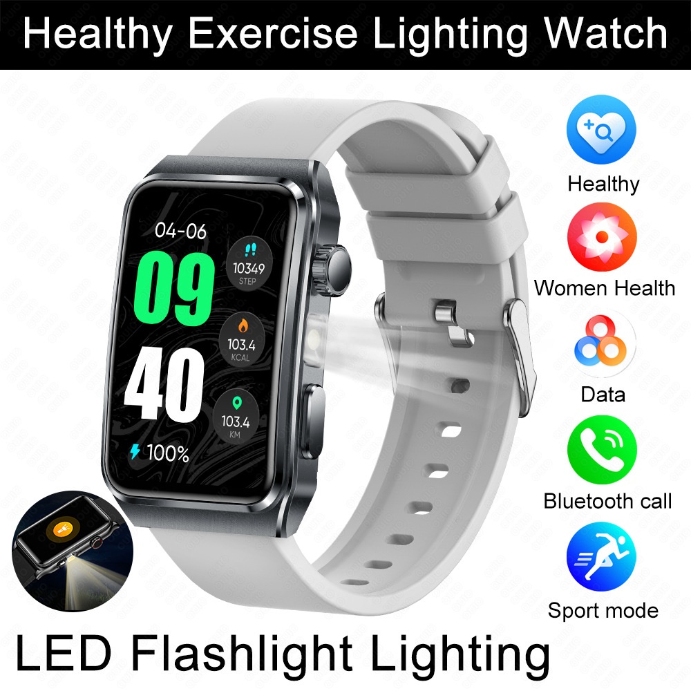TK73 Smart Watch with Rectangular Screen & Bluetooth Calling