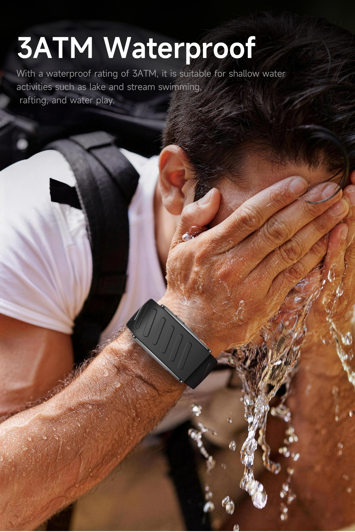 Screenless ECG+HRV Smart Band with Heart Rate & Sleep Tracker