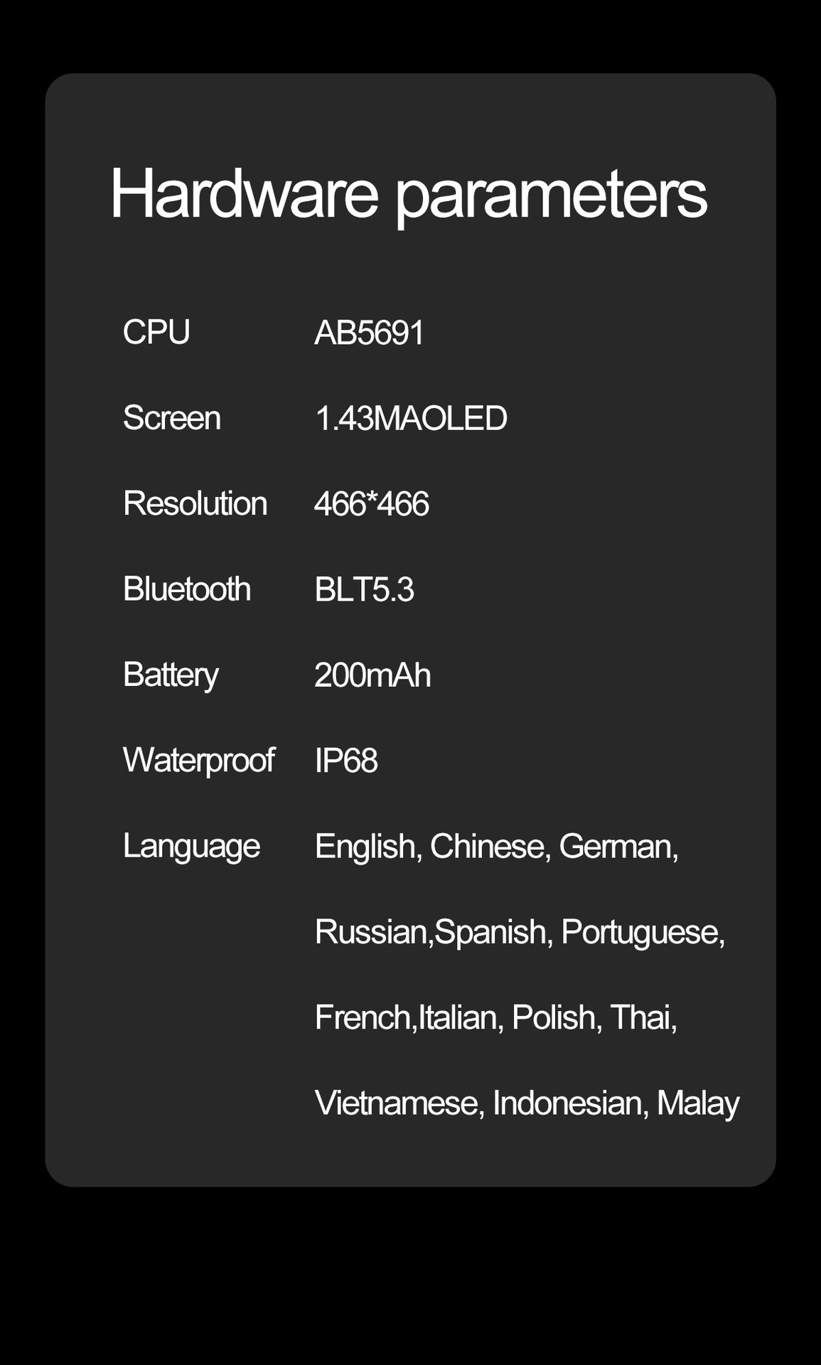 AMOLED Smart Watch with Round Display, Bluetooth Calling & Fitness Tracker