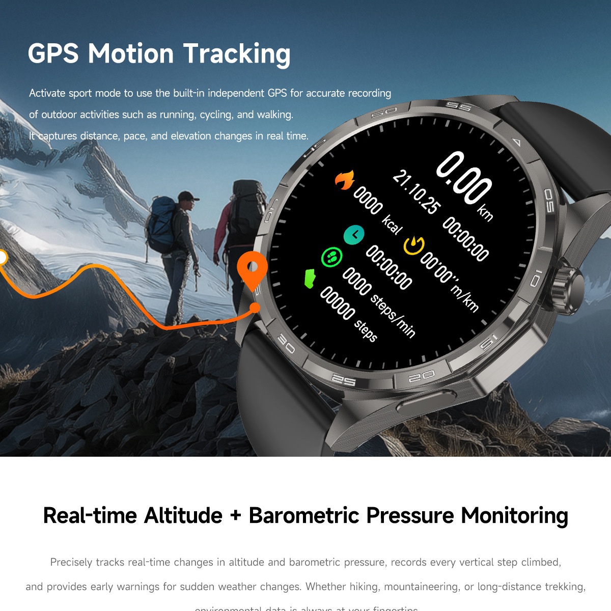 WATCH 6 PRO Smart Watch for Men with 1.50" HD Screen & Wireless Calling