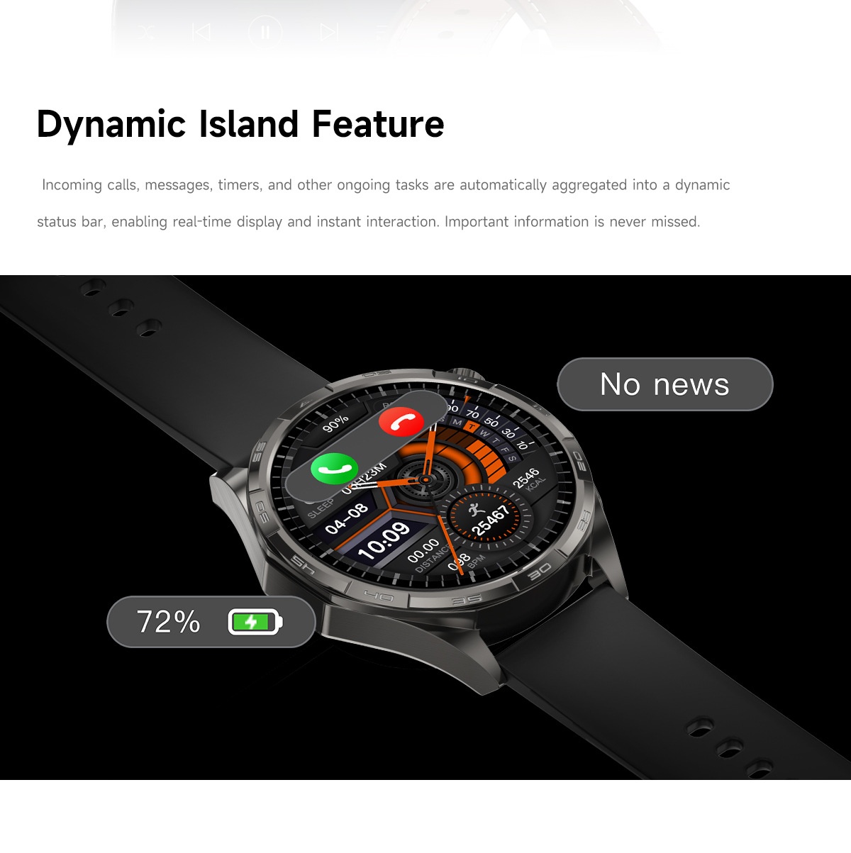 WATCH 6 PRO Smart Watch for Men with 1.50" HD Screen & Wireless Calling