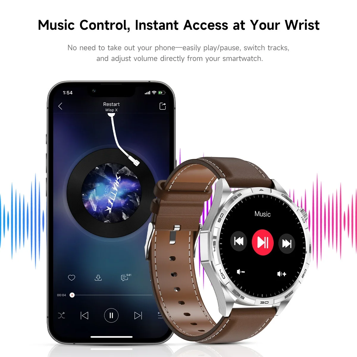 WATCH 6 PRO Smart Watch for Men with 1.50" HD Screen & Wireless Calling