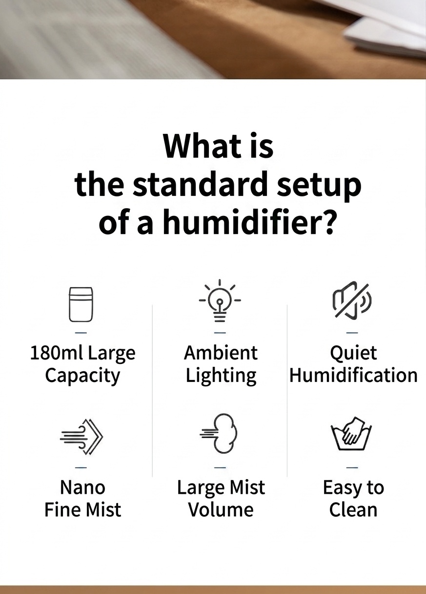 Humidificador RGB portátil y mini difusor de aire USB, generador de nano niebla de 180 ml con iluminación ambiental vibrante, carga tipo C, funcionamiento silencioso para el hogar.