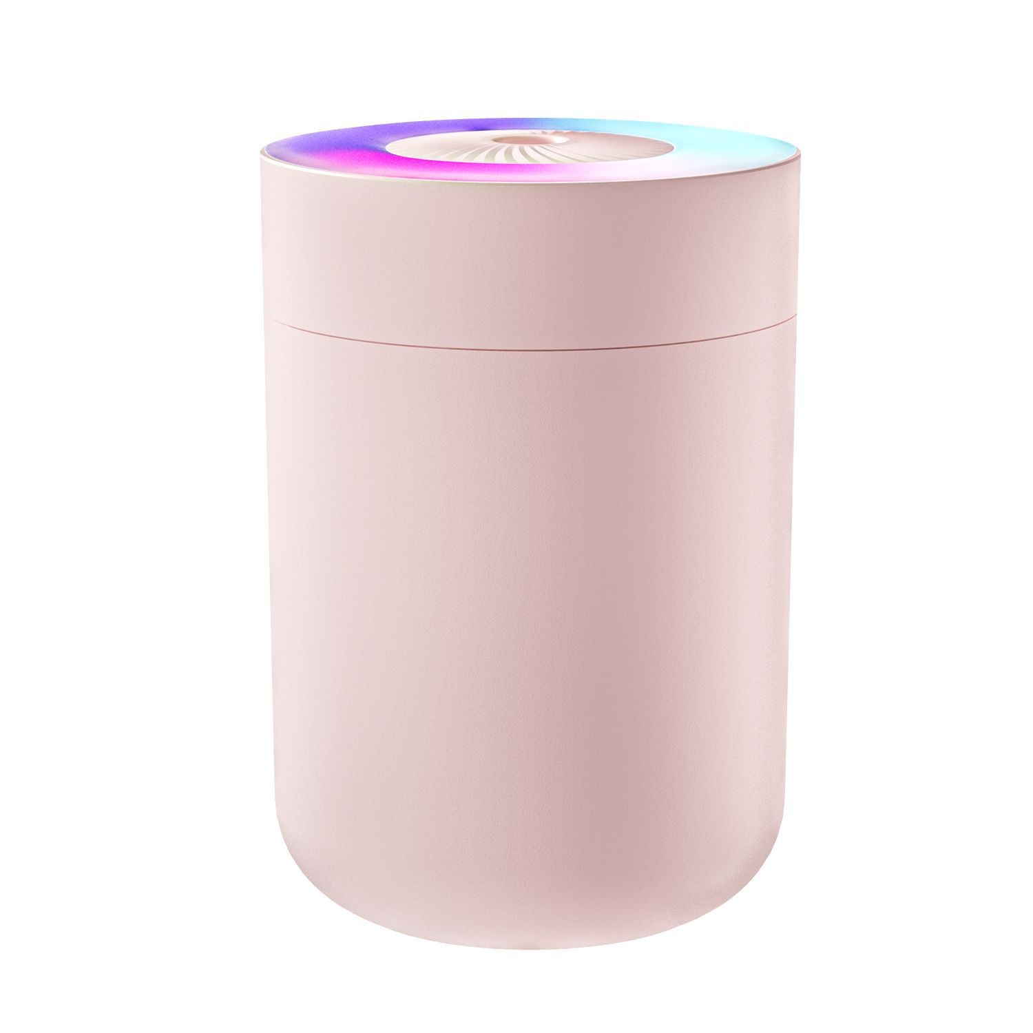 Humidificador USB portátil, difusor de niebla fina silencioso de 230 ml con luz nocturna RGB, carga tipo C y apagado automático de seguridad de 3 horas para el hogar, la oficina y el coche.