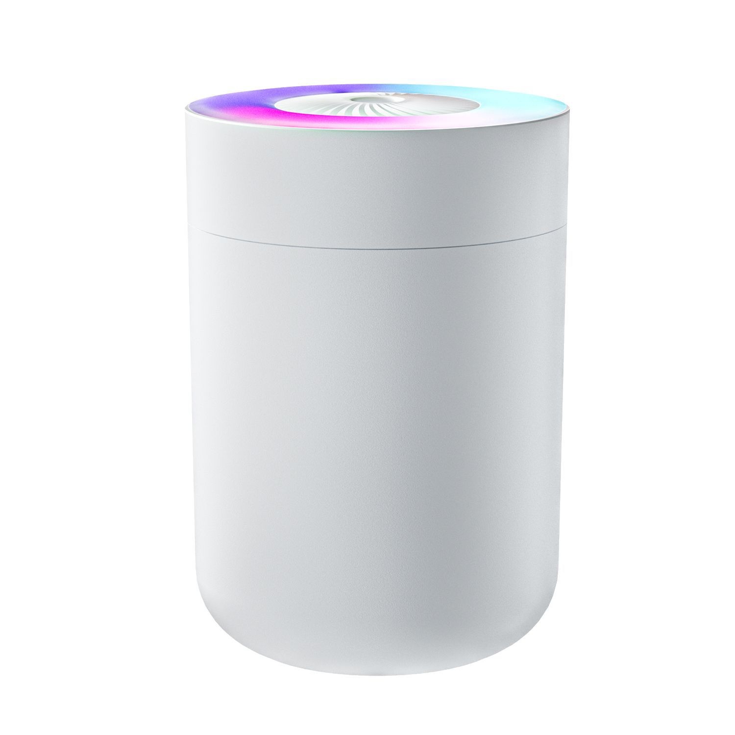 Humidificador USB portátil, difusor de niebla fina silencioso de 230 ml con luz nocturna RGB, carga tipo C y apagado automático de seguridad de 3 horas para el hogar, la oficina y el coche.