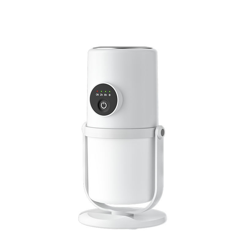 Humidificador USB portátil, difusor de niebla continua silenciosa de 280 ml con luz nocturna relajante, rotación de 360° y temporizador inteligente para el hogar, la oficina y los viajes.