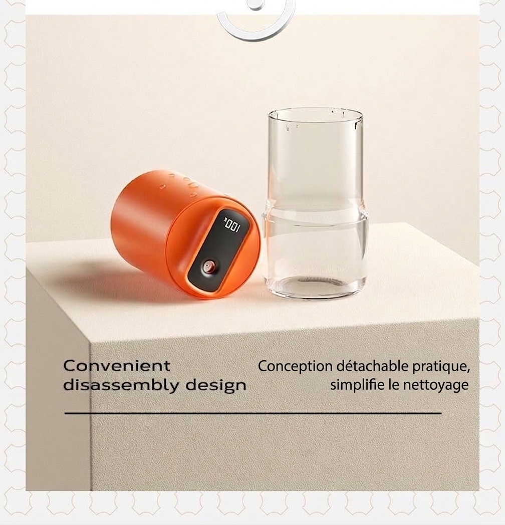 Humidificateur et stérilisateur d'air intelligent pour voiture, diffuseur de brume fine à démarrage/arrêt automatique avec purification à 360°, fonctionnement ultra-silencieux et nettoyage facile pour véhicules