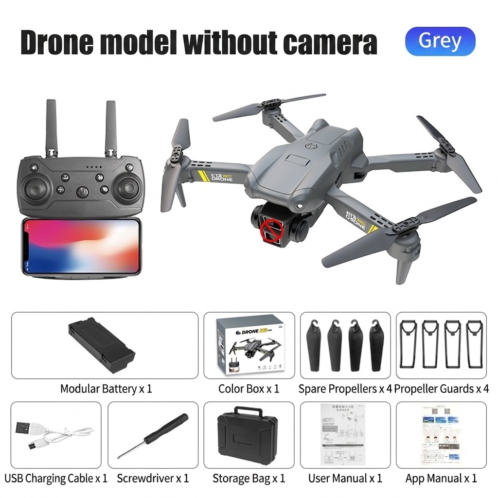 K13 Max 4K Dual Camera Drone, Foldable RC Quadcopter with Altitude Hold, App Control, and Long Flight Time