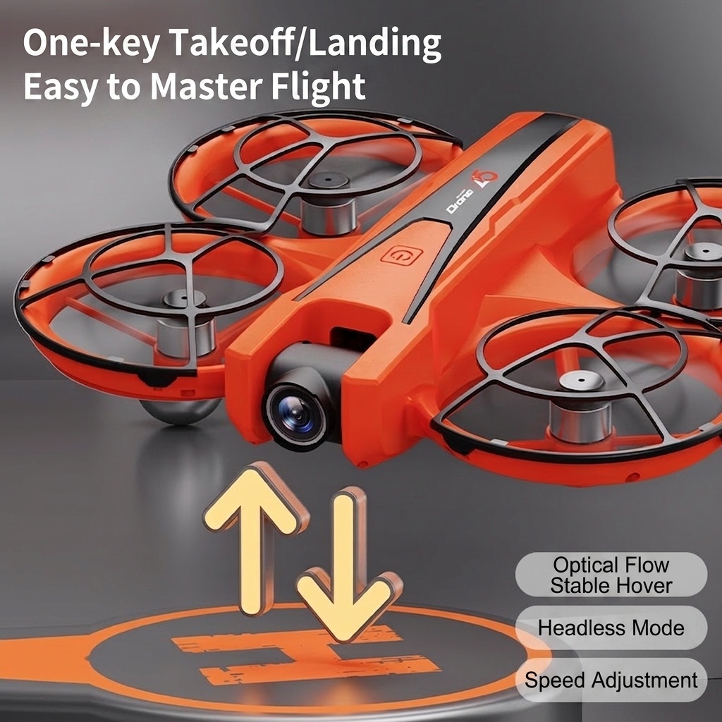 YL05 Brushless Drone with HD Camera, Optical Flow Positioning, Smart Remote Control, Long Flight Time RC Quadcopter