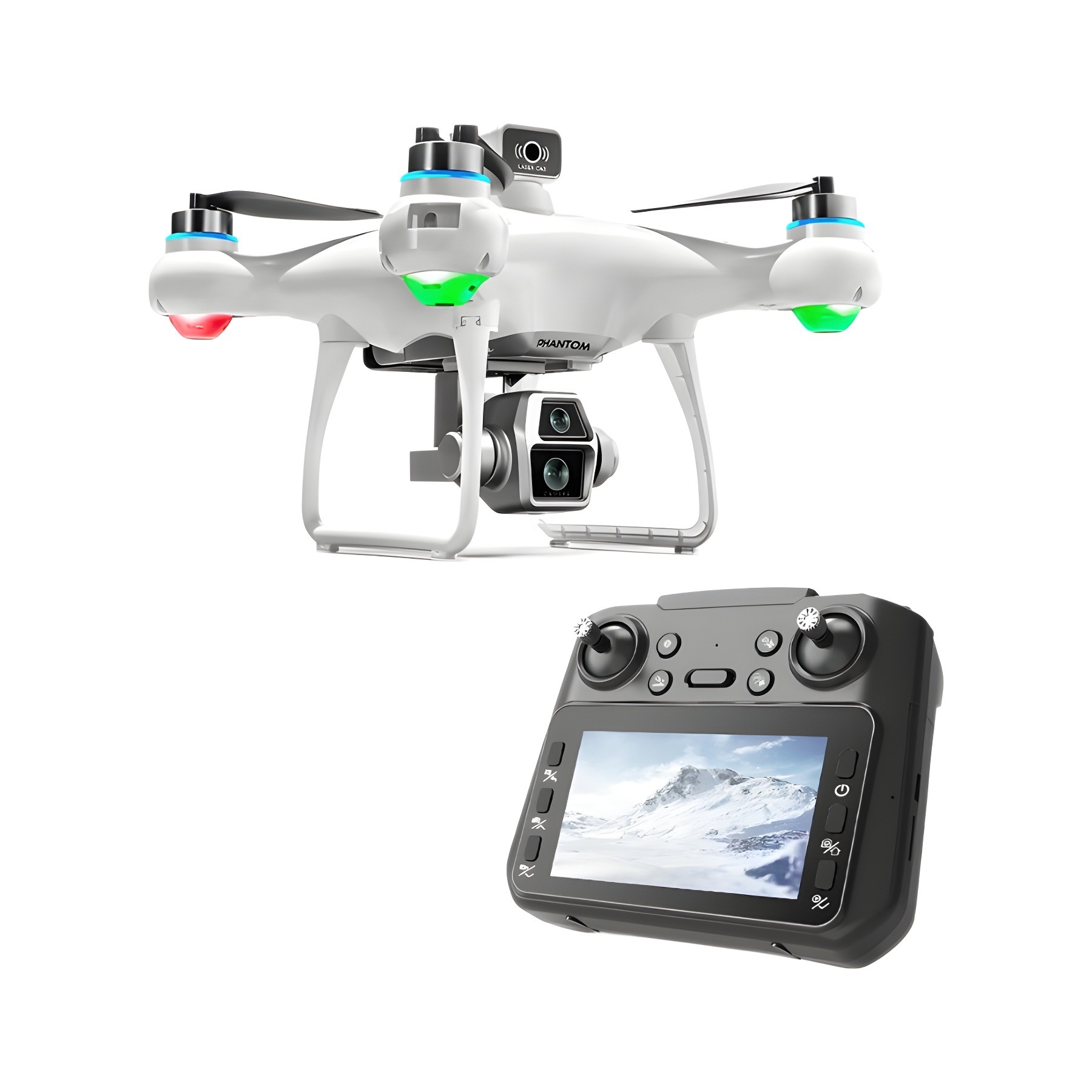 Z3 Elf 8K Drone with Dedicated Screen Remote Control, Brushless Motor, Intelligent Obstacle Avoidance, Foldable Quadcopter
