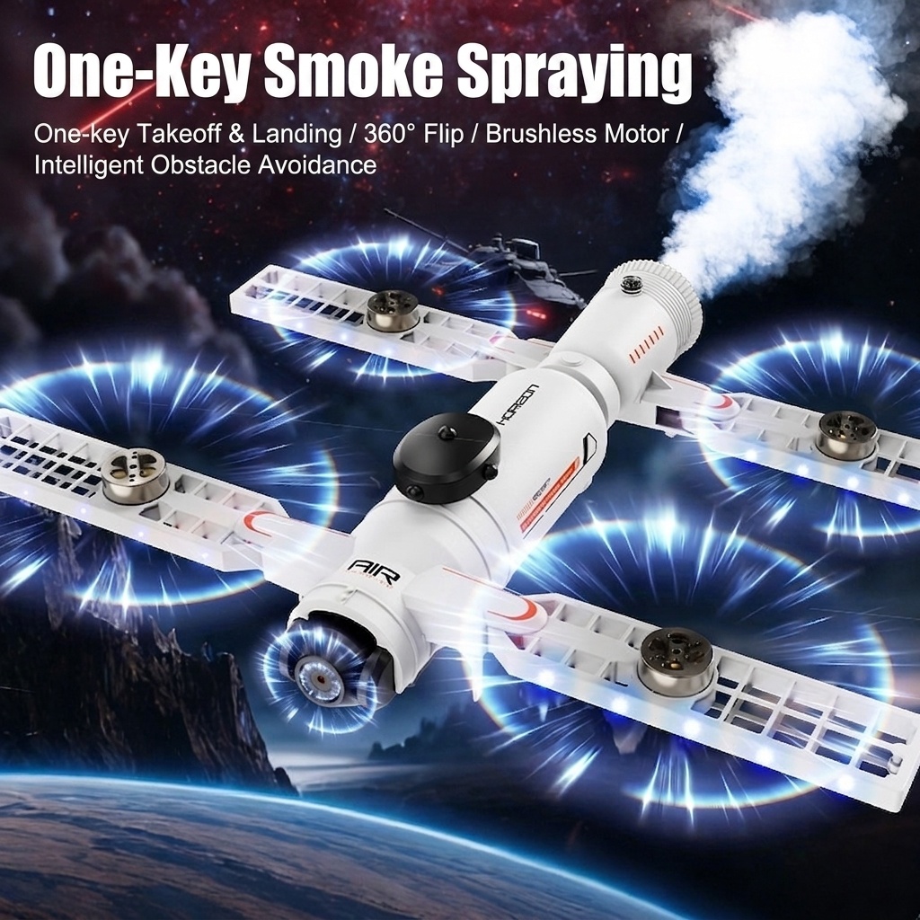 AE22 Brushless Drone with 4K Camera, Infrared Obstacle Avoidance, 4.3-inch FPV Screen Remote, Foldable RC Quadcopter