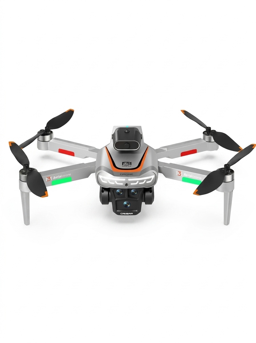 Dron M3 4K sin escobillas con cámara HD, evitación inteligente de obstáculos, control remoto con pantalla de 4,3 pulgadas, tiempo de vuelo prolongado.