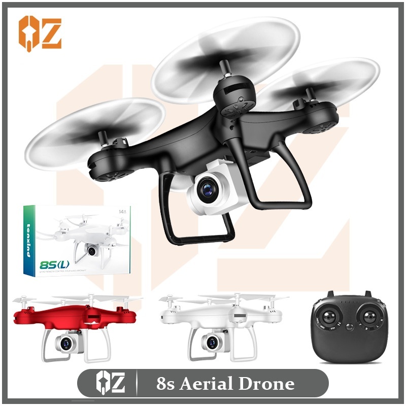 Dron aéreo de 8 segundos con cámara HD, modos de vuelo inteligentes, mantenimiento de altitud, batería de larga duración y cuadricóptero de fácil control.