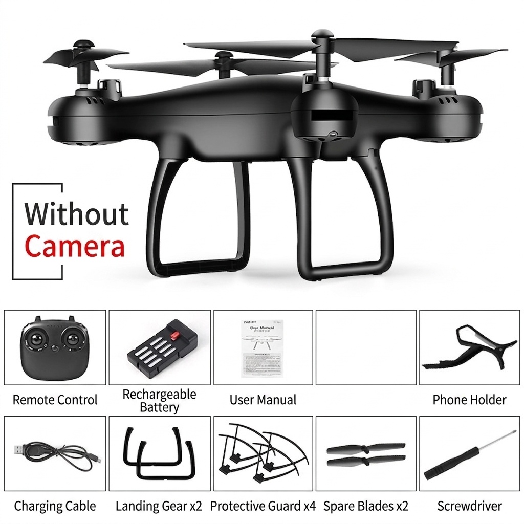 Dron aéreo de 8 segundos con cámara HD, modos de vuelo inteligentes, mantenimiento de altitud, batería de larga duración y cuadricóptero de fácil control.