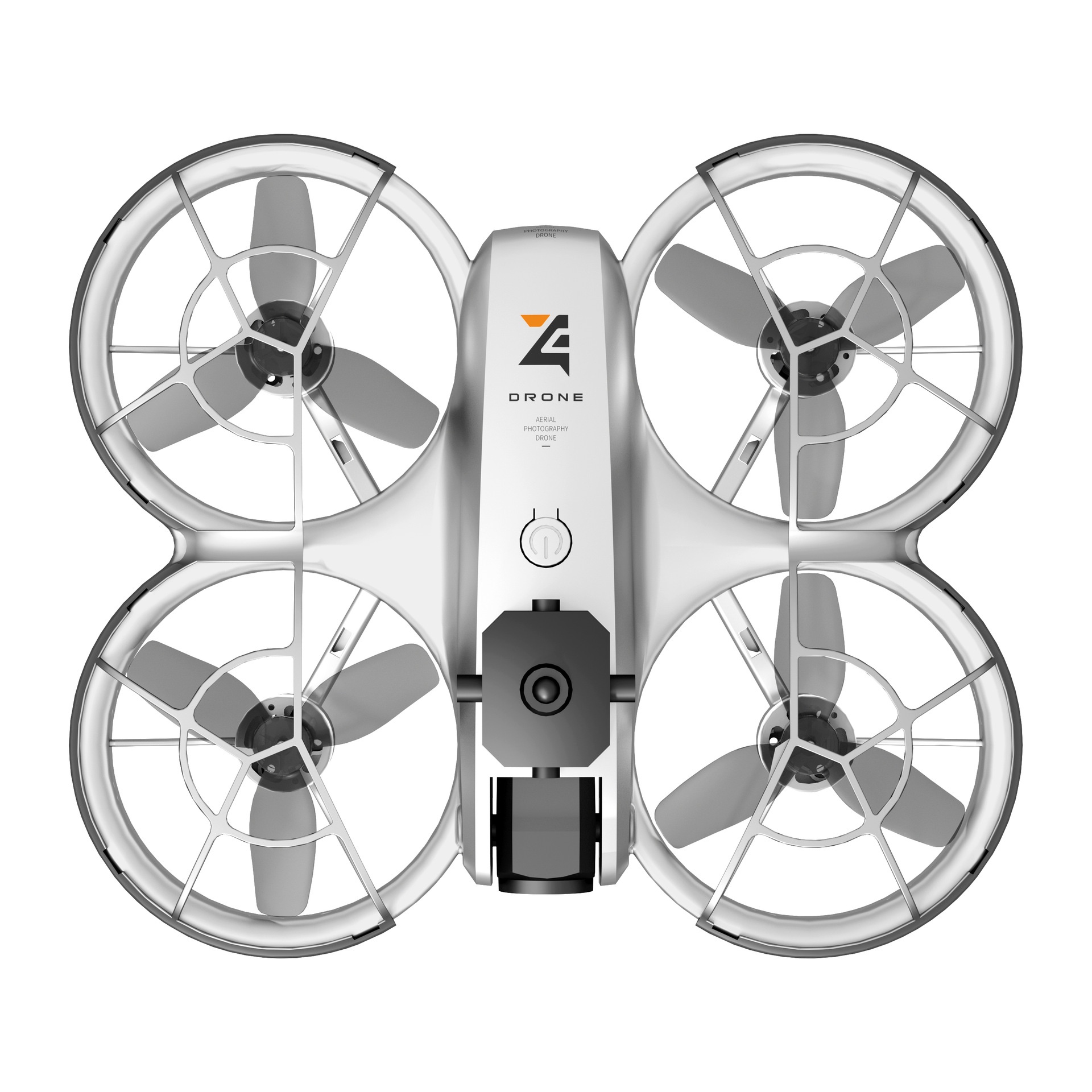 Dron Z4 sin escobillas con control por pantalla, cámara HD, posicionamiento por flujo óptico, evitación inteligente de obstáculos y auriculares de realidad virtual.