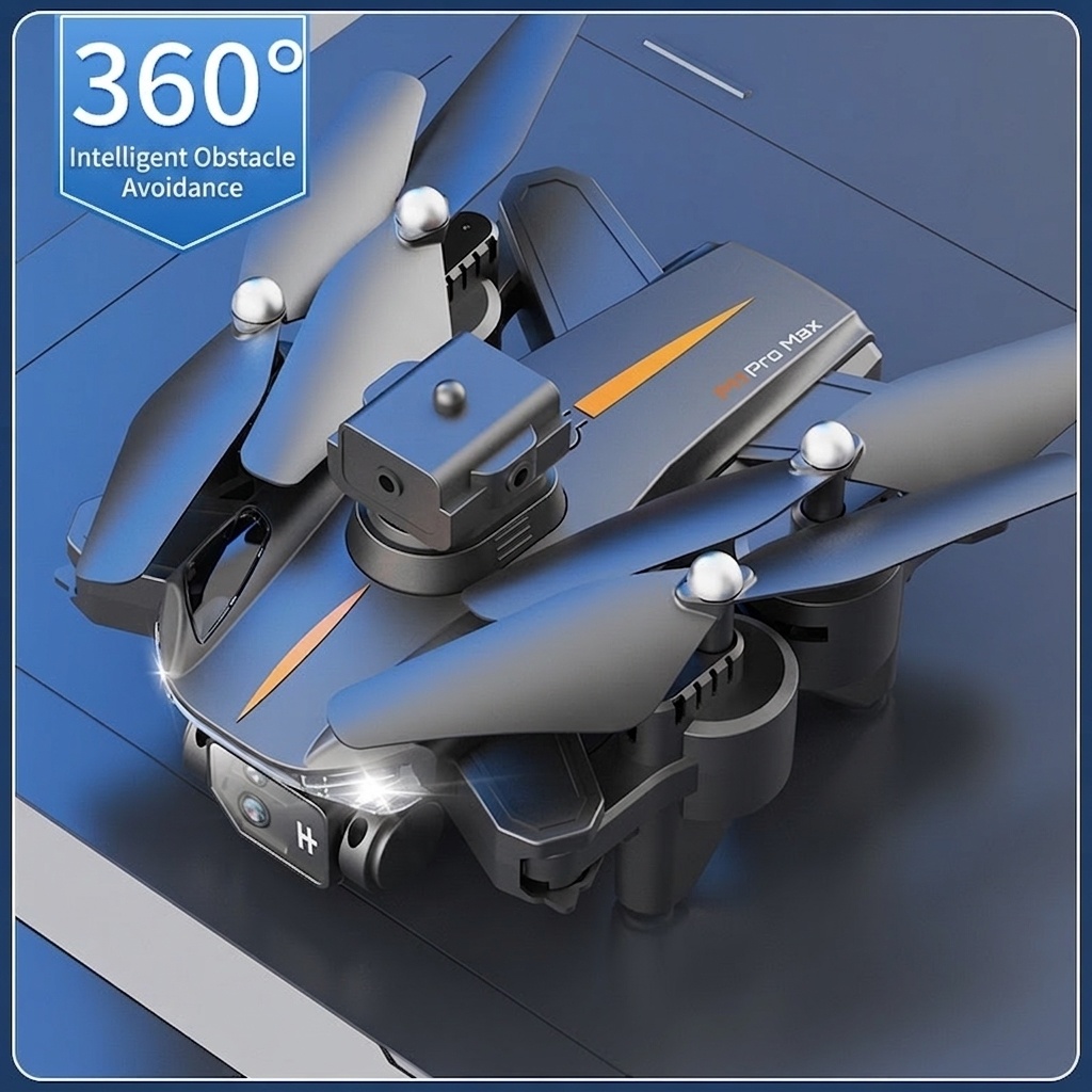 P11 Pro Max 8K HD-Drohne mit Dualkamera, intelligenter 360°-Hindernisvermeidung, optischer Flusspositionierung, faltbarer RC-Quadrocopter